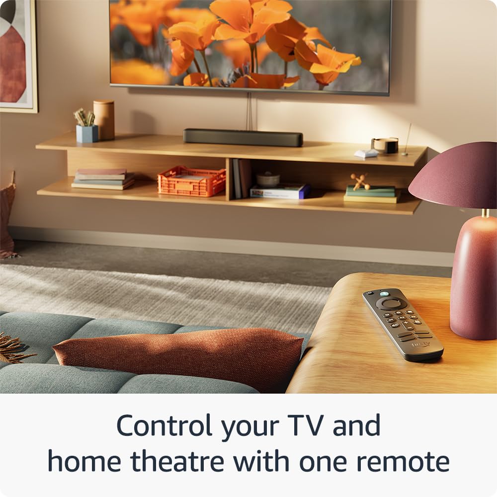 Amazon Fire TV Stick HD | TV and Volume controls | Free TV, Alexa Voice Remote and smart home controls | HD streaming