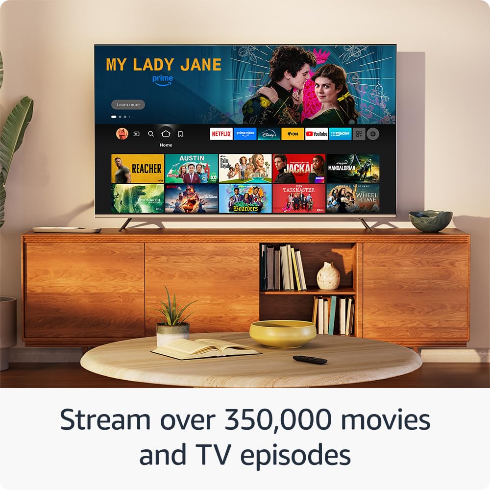 Amazon Fire TV Stick HD | TV and Volume controls | Free TV, Alexa Voice Remote and smart home controls | HD streaming