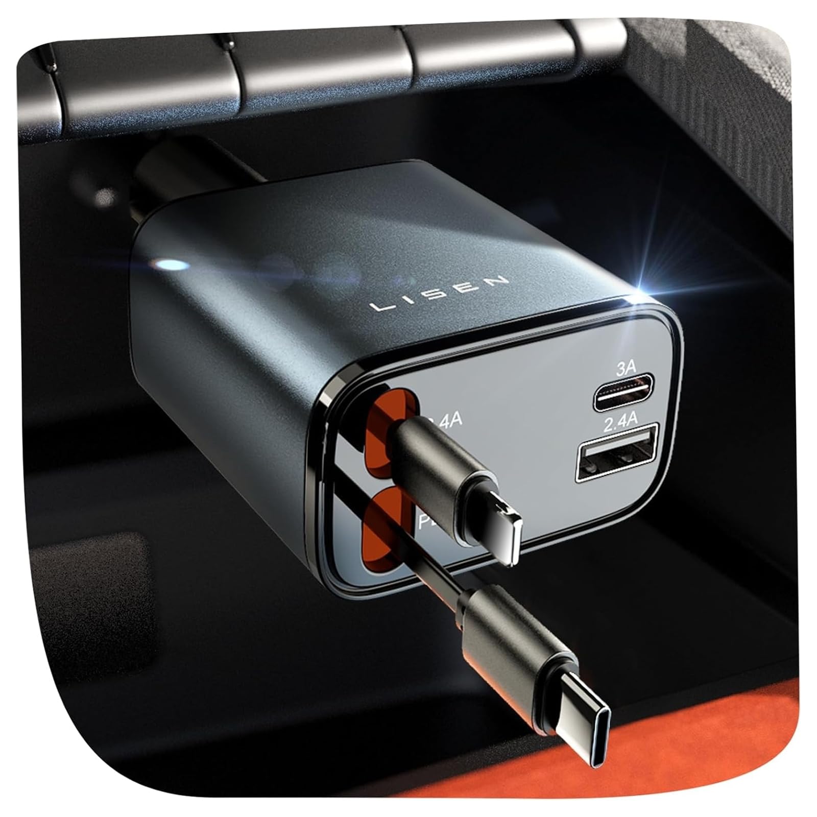 Car Charger USB C 69W Cigarette