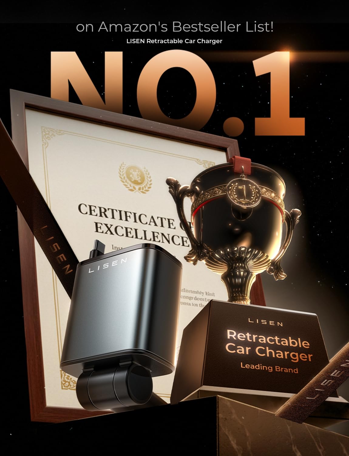 Car Charger USB C 69W Cigarette